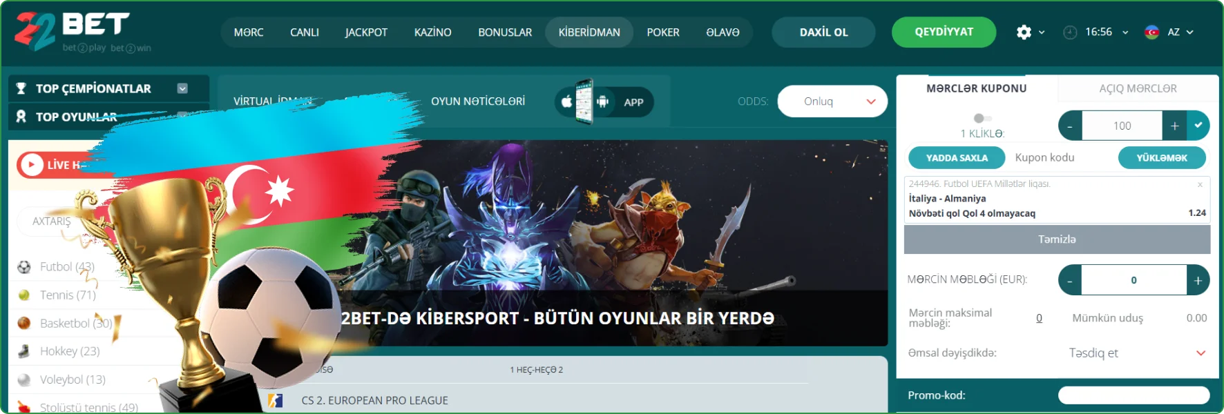 22Bet sayt